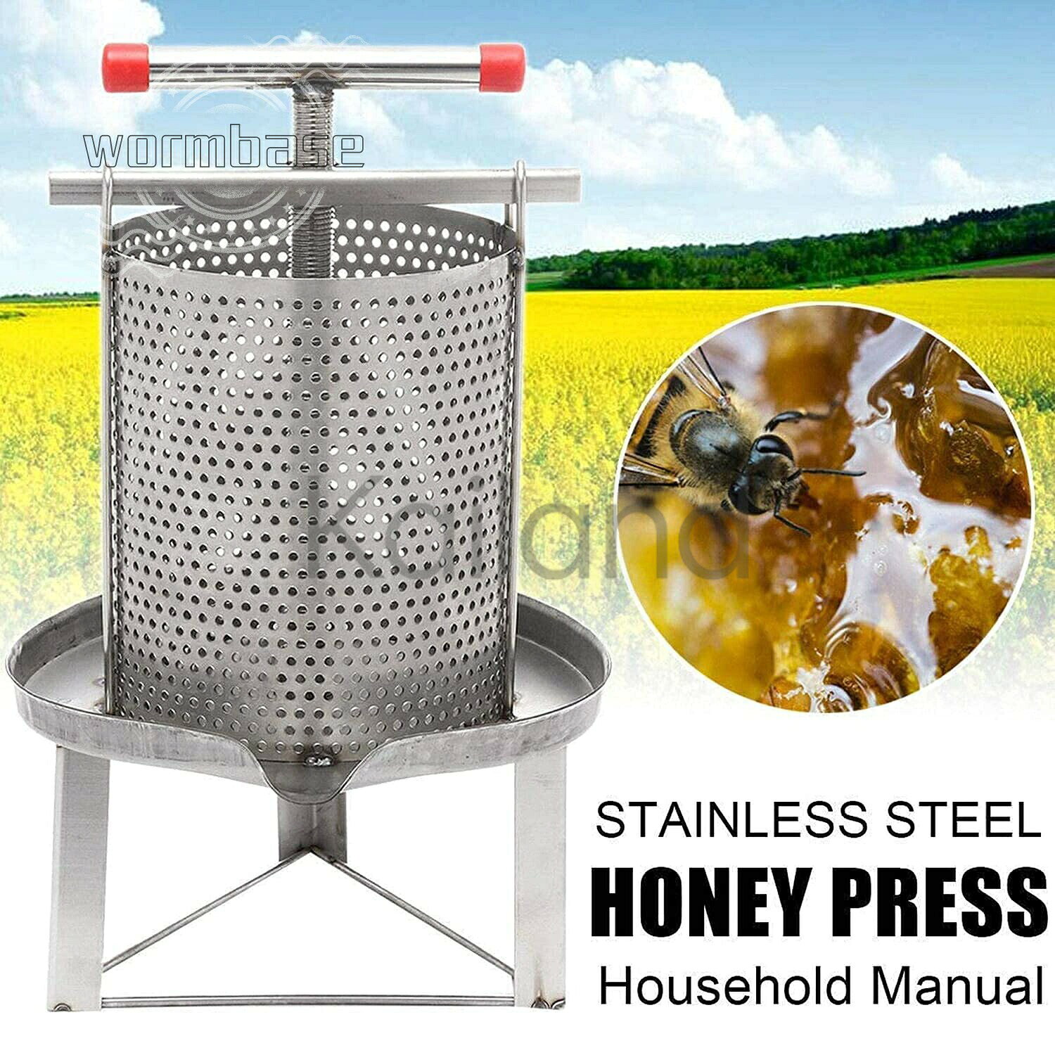 蜂蜜分離器 蜂蜜絞り 器 養蜂器具 蜜を絞り器 蜂蜜圧搾機 ジューサー 手動 みしん 養蜂 器具 はちみつ 遠心分離機 ステンレス 圧縮製蝋器 ワイン醸造 ワイン造り ワイン作り 蜜を絞り器 kailand-10027752 Kailand サンプル画像3