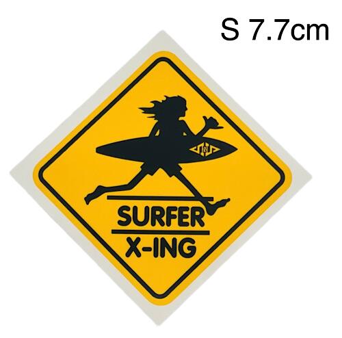 ○o。【新作入荷!!】SURF-N-SEA(サーフアンドシー）ステッカー X-ing(S）シール ノースショア ハレイワ サーフブランド ハワイ大人気ブランド ハワイアン雑貨 ハワイアン小物 ハワイ直輸入 NORTH SHORE お土産 サーフィン サーフシー。o○