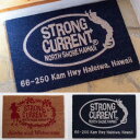 ○o。ハワイアン STRONG CURRENT ストロングカレント 屋外 玄関マット インテリア コイヤーマット 雑貨 ノースショアショップ ハレイワ ハワイ ...