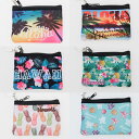 ○o。新作 Hawaii柄 ポーチ 財布 小銭入れ メンズ レディース お薬入れ ダイヤモンドヘッド ALOHA ノースショア レインボー ハイビスカス プルメリア ハワイアン小物入れ シェル フラガール ハワイアン雑貨 ハワイ お土産 ハワイ雑貨。o○