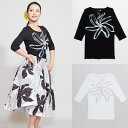 ○o。【Maunaloa】ハワイアン オーロラ リノ ティアレ ストレッチ 5分袖丈 Tシャツ ラメ フラダンス衣装 フラガール 綿100%!! コットン パウ...