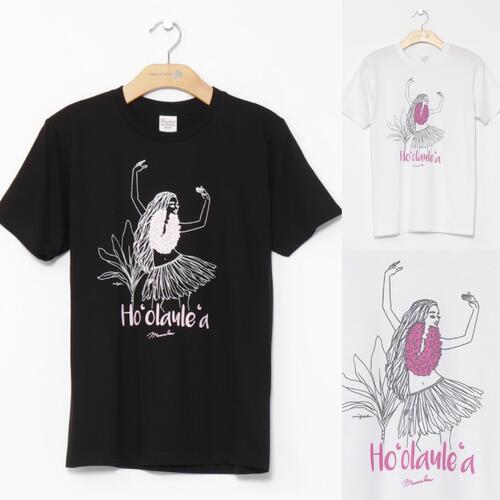 ○o。【Maunaloa】ハワイアン マイティ・スー フラダンス Tシャツ ハワイアンインテリア プレゼント フラガール マウナロア フラ雑貨 ハワイ雑貨 お土産 レッスン 発表会 普段着 人気 女の子。o○