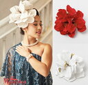 ○o。【Maunaloa】ハワイアン ベルベットアマリリスクリップ ヘアクリップ 髪飾り フラダンス ハワイアンインテリア フラ フラ小物 マウナロア フラダン...