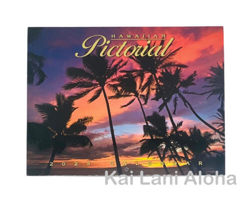 o 【ABC限定!!】2025年 ハワイアン カレンダー【Pictorial】ハワイ直輸入・数量限定!!ハワイアン雑貨 ハワイ 雑貨 ハワイアンインテリア ラニカイビーチ ワイキキ 海 ハワイカレンダー ヤシの…