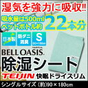 除湿シート ドライスリム 除湿マット 送料無料帝人 テイジン 快眠 シングル 90×180cm 快眠 ...