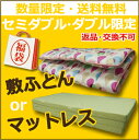 【福袋】超お買い得！送料無料 敷布団 ダブル超お買い得！色柄おまかせ　お選びいただけません返品交換不可/B品/アウトレット/訳あり/傷あり/激安/セール/ふとん/布団※お届日時指定不可