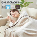 HEAT CRACKER 洗える電気毛布(掛け) シングル 130×188 アイボリー ヒートクラッカー [ 電気毛布 洗える シングル タイマー付き フラン..