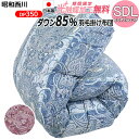 【2500円光触媒加工無料!】【昭和西川】羽毛布団 ホワイトダックダウン85% SDL セミダブルロング DP350 冬用羽毛掛け布団 西川羽毛掛け布団 羽毛掛布団 ふとん 羽毛ふとん ダックダウン ふんわり 日本製 羽毛掛け布団(3)