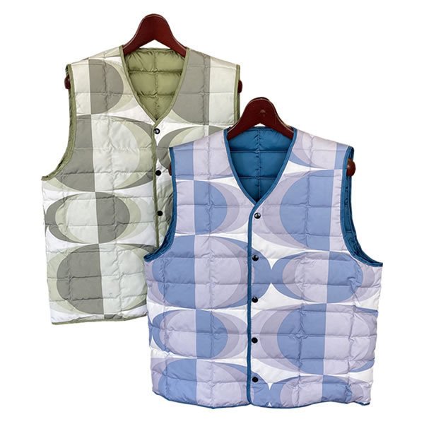 羽毛ベスト　「フィン」　ダウンベスト　男女兼用羽毛ベスト