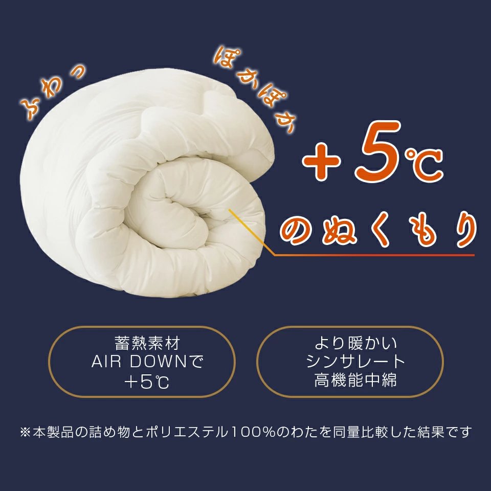 【3枚目1000円OFFクーポン】 掛け布団 冬 シングル 羽毛布団のように 暖かい 掛け布団 シンサレート 掛け布団 冬用 布団 冬布団 掛け布団 洗える掛け布団 洗える布団 冬 掛け布団 ダブル セミダブル クイーン キング かけふとん 掛け布団 オールシーズン NENEKO - Image 3