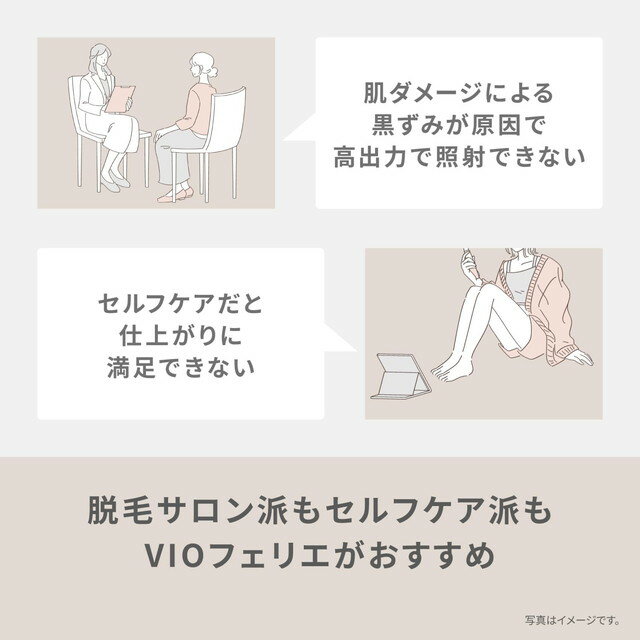 パナソニック VIOフェリエ ES-WV63-E 肌ケア フェイスケア 乾電池式
