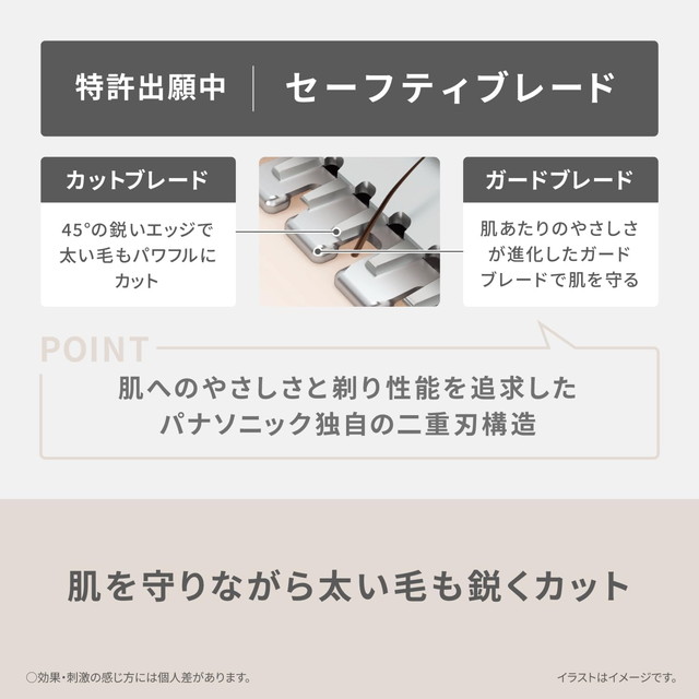 パナソニック VIOフェリエ ES-WV63-E 肌ケア フェイスケア 乾電池式