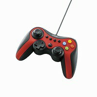 エレコム Xinput対応12ボタンUSBゲームパッド JC-U3613MRD