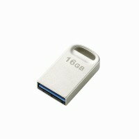 エレコム USB3.0対応超小型USBメモリ MF-SU316GSV