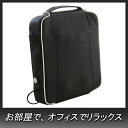 【即日発送】マッサージクッション クロシオ マッサージ器 セシル ブラック マッサージ 背中 腰 本格もみ玉 正規品 保証付【ソファや椅子に置いて簡単マッサージ】(2)