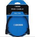 BOSS MIDI CABLE BCC-2-3535 TRS/TRS 60cm midi ケーブル シールド 音楽 機材 music 2ft