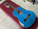 ORTEGA オルテガ ミニクラシックギター FAMILY Series スプルーストップ 3/4サイズ R121-3/4OC オーシャン ブルー 青 blue 小ぶり クラシック classic guitar ギター 楽器 機材 かっこいい 可愛い 音楽 music