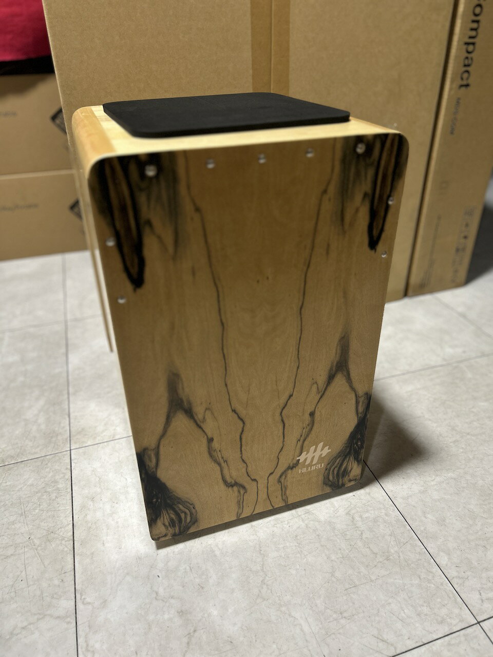 Rakuten - HLURU WT50EU-BW カホン ドラム ドラマー パーカッション パーカッショニスト 打楽器 drum drummer percussion cajon 木材 wood アコースティック acoustic 音楽 楽器 機材 music