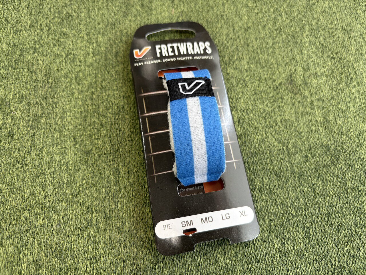 FretWraps Blue White SM 生産終了 フレットラップ ギター ベース ウクレレ ベーシスト ギタリスト ミュート アクセサリー 便利 グッズ guitar bass small 水色 白 blue white