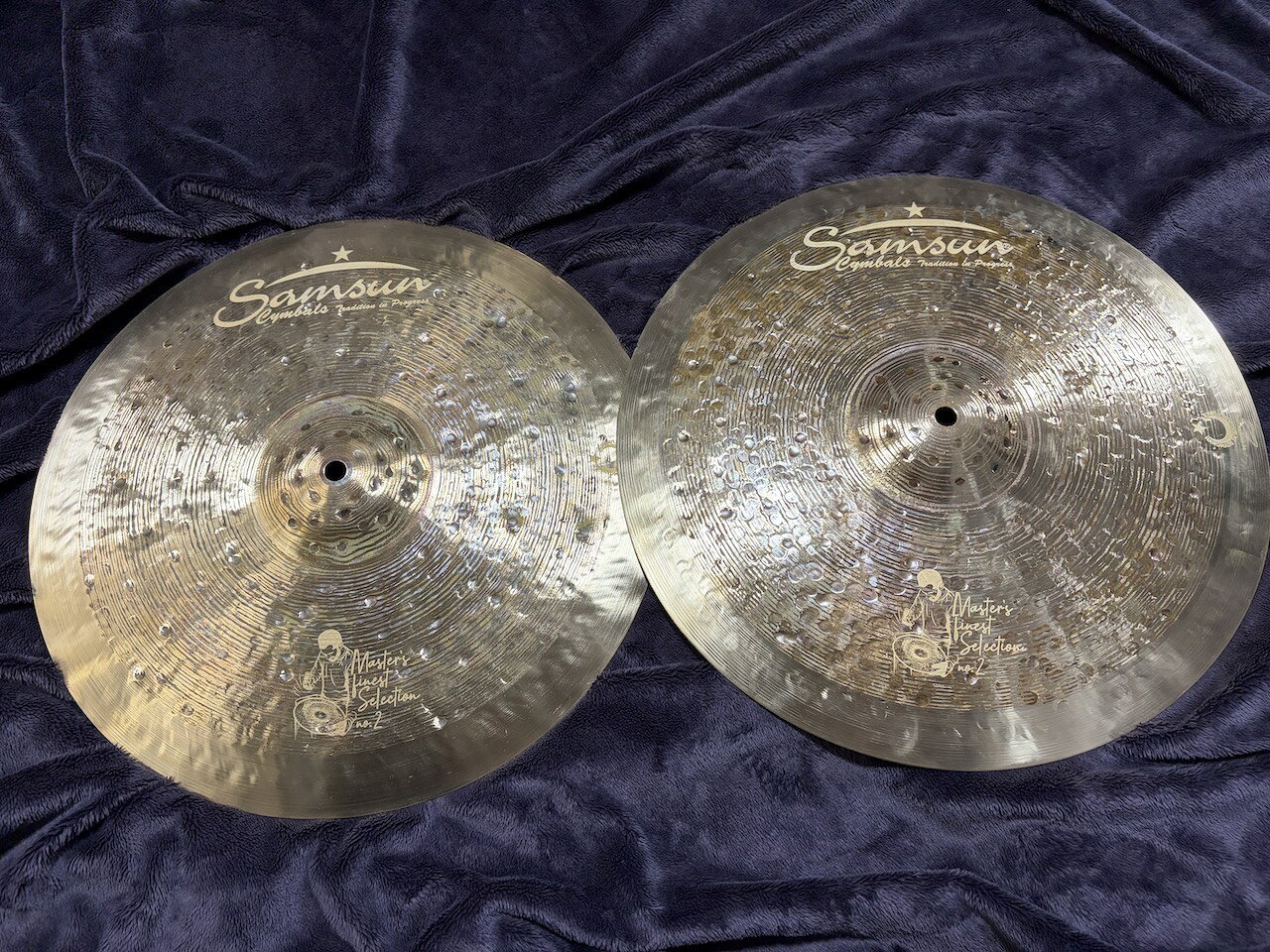 Samsun Cymbal Japan Master's Finest Selection No.2 Hi-Hat 15