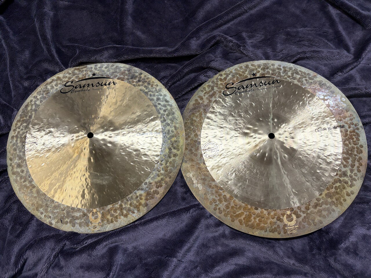 商品情報サイズ15"重さTop 1115gBottom 1430gSamsun Cymbal Japan Custom Earth only around Brilliant Hi-Hat 15" シンバル トルコ産 ハイハット シンバル 楽器 パーツ 打楽器 楽器パーツ パーカッション ブランド ドラム ドラマー drum トルコ産Samsun Cymbalのハイハットシンバルです！ 1