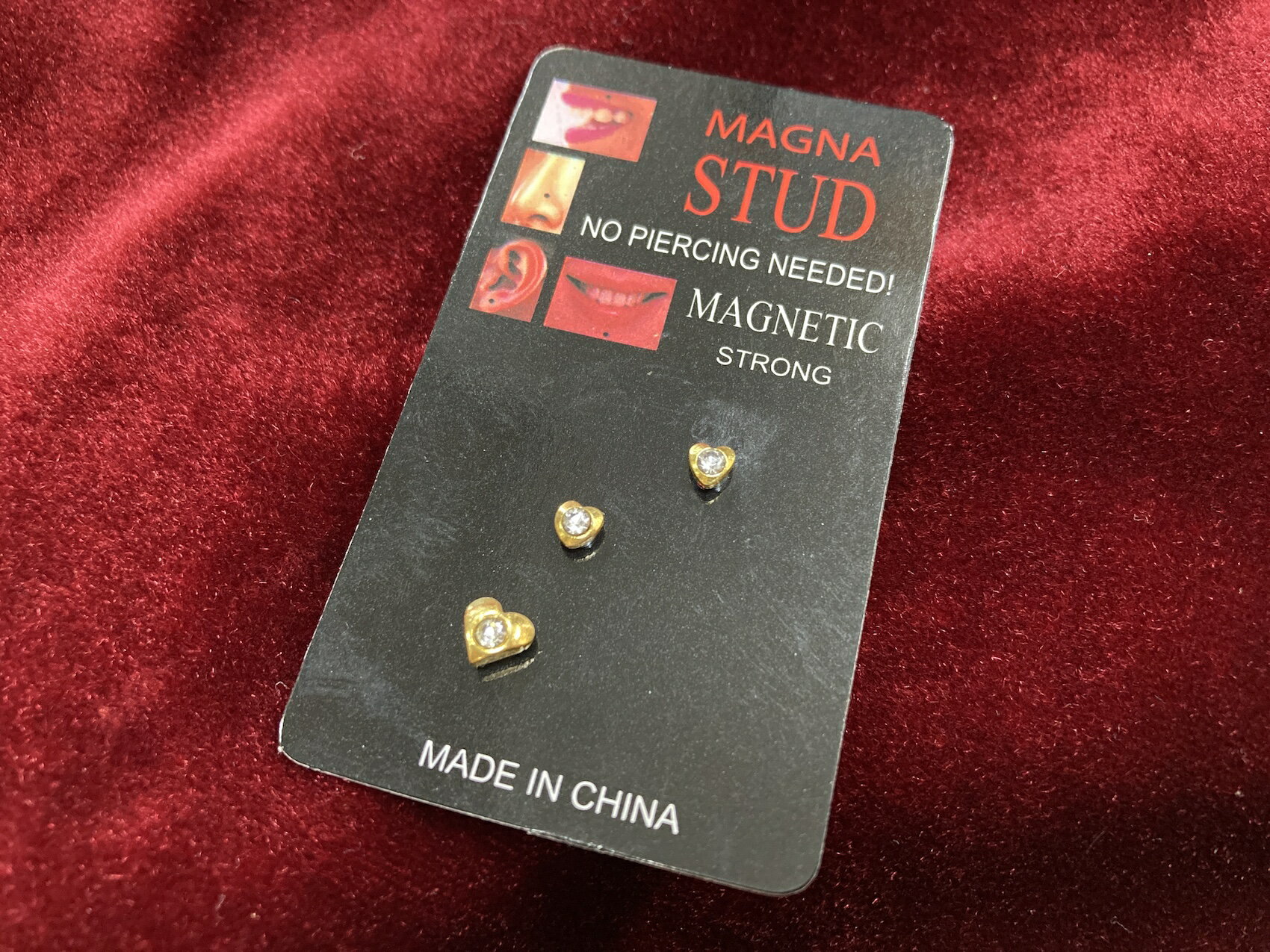 マグネットピアス ピアス イヤリング アクセサリー 可愛い おしゃれ ハート 星 ワンポイント 素敵 プレゼント 痛くない マグネット 磁石