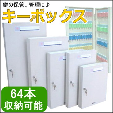 キーボックス 64個収納 壁掛け 鍵収納 鍵保管 鍵管理 即日出荷 キーケース キーロッカー セキュリティー YSX-48 【あす楽】