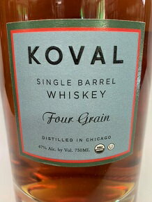 父の日　コーヴァル フォーグレイン KOVAL FOUR GRAIN　アメリカ 750ml 47度ギフト贈り物プレゼント 3