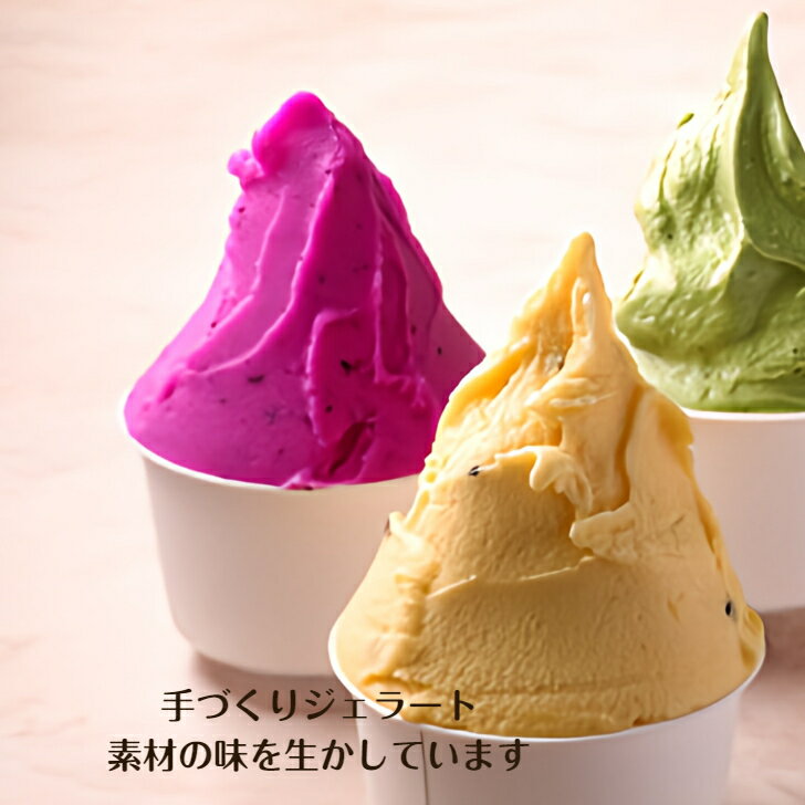 選べるジェラート 送料無料 手づくり じぇらーと アイス 10個セット 贈り物 贈答 内祝 お誕生日 挨拶 ギフト（80ml×10個）一部地域を除く