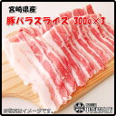 [4528]【送料無料】宮崎県産豚バラスライス300g 3袋 うすぎり スライス 豚バラ 豚ばら 国産 九州産 豚 豚肉 料理 おかず 簡単 お手軽 おうちごはん お歳暮 お中元 おうち時間 お買い得【当店オ…