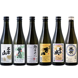 今宵一献!福島の地酒6本セット500ml×6本
