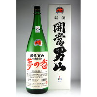 開当男山 特別純米酒 夢の香 1800ml