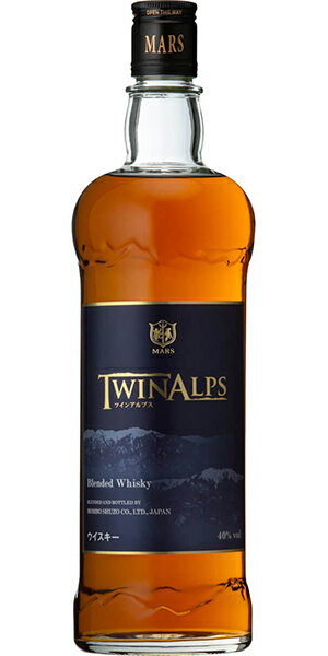 本坊酒造 マルス ウイスキー ツインアルプス 40度 750ml ※12本まで1梱包で発送します