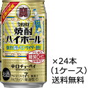 【送料無料 九州・沖縄除く 】宝酒造 焼酎ハイボール 強烈塩レモンサイダー割り 350ml 24本 1ケース 