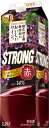 【12本まで1梱包で発送】酸化防止剤無添加のおいしいワイン。ストロング 赤 紙パック 1800ml 1.8L