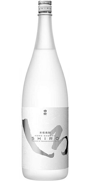 【6本まとめてご注文で送料無料 九州・沖縄除く 】白岳 しろ 25度 1800ml 1.8L 米焼酎