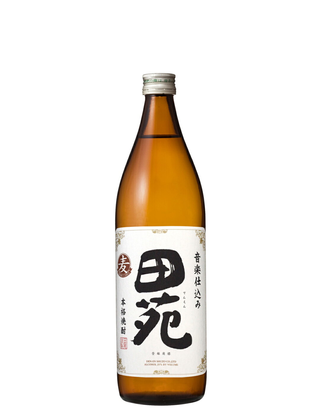 田苑 白ラベル 900ml 25度 麦焼酎