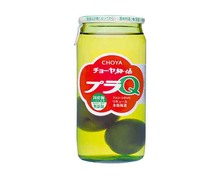 楽天開成屋【送料無料（九州・沖縄除く）】チョーヤ 梅酒 プラQ 160ml×30本 （1ケース）