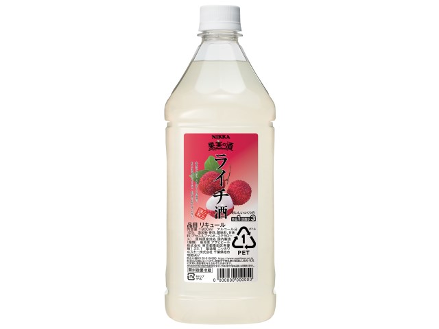 【6本まで1梱包で発送】アサヒ 果実の酒 ライチ酒 1．8L 1800ml