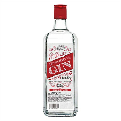 (ケース販売)(送料無料(九州・沖縄除く)) 合同酒精 ゴードー ジン 37度 720ml 12本 (ケース販売)(送料無料(九州・沖縄除く)) 合同酒精 ゴードー ジン 37度 720ml 12本