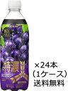 アサヒ飲料 三ツ矢 特濃グレープスカッシュ 500ml×24本（1ケース） ペットボトル