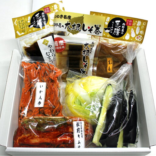 【送料無料】【お中元】西野屋食品 お漬物詰合せ7種セット 【送料無料】【お中元】西野屋食品 お漬物詰合せ7種セット