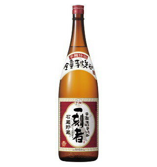 一刻者 芋焼酎 (送料無料(九州・沖縄除く))(ケース販売) 全量芋焼酎 一刻者 赤 25度 1.8L 1800ml 6本