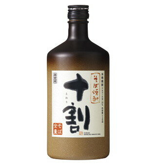 (ケース販売) 本格そば焼酎 十割 (とわり) 25度 720ml 6本