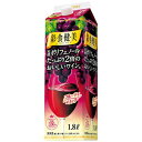 【送料無料(九州・沖縄除く)】サントリー 彩食健美 赤 パック 1.8L 1800ml 6本(1ケース)