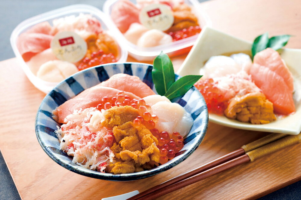 札幌バルナバフーズ 海鮮丼の具 60g×2食 ※ラッピング・熨斗不可、代引不可