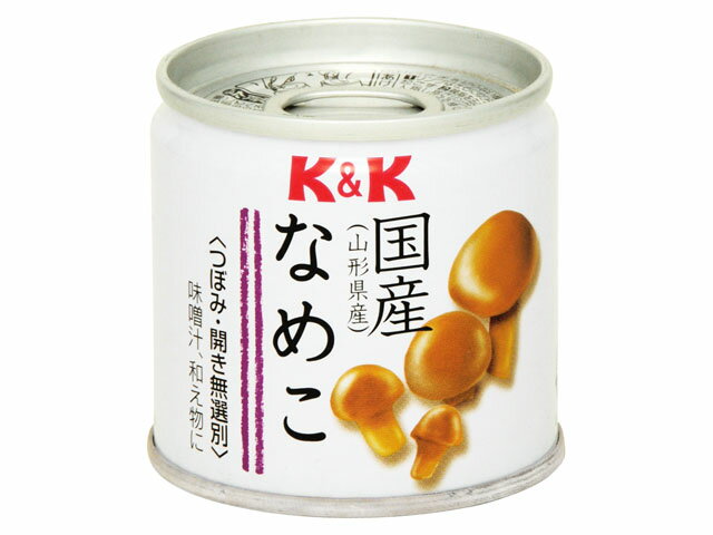 K&K 国産 なめこ 水煮 80g x6