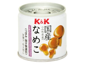 K&K 国産 なめこ 水煮 80g x6