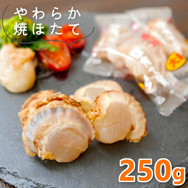 ソフトほたて貝柱 国産 やわらか 焼きほたて貝 250g 帆立貝柱 ホタテ貝柱 大粒 焼帆立 ベビーホタテ 珍味 干貝柱 干し貝柱 半生 おつまみ 貝ヒモ 酒の肴 燻製 お取り寄せグルメ soft hotate メール便