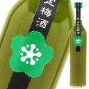 【4月9日出荷開始】富士高砂酒造 蔵出限定梅酒緑茶入り500ml